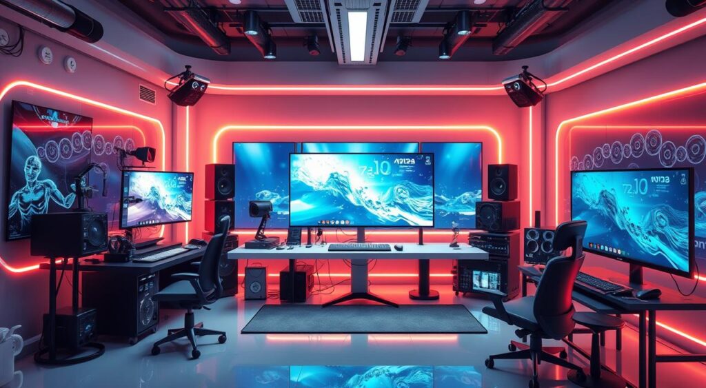 AI tools for creating visual and audio content