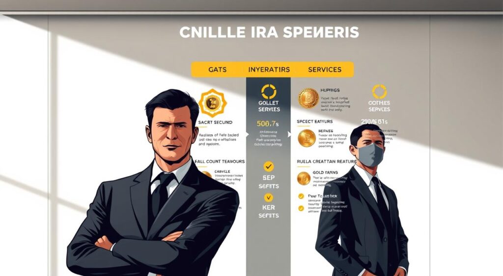 gold IRA specialists compared