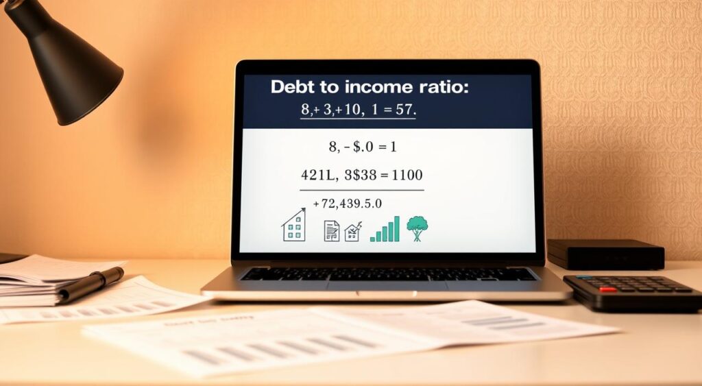 debt-to-income ratio calculation example