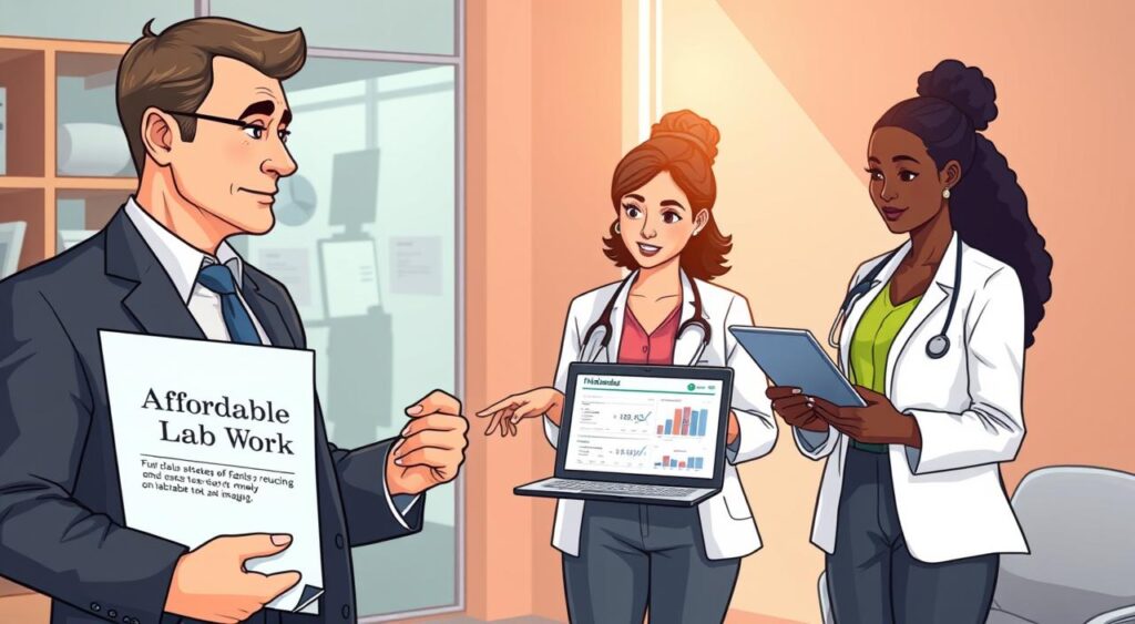 saving money on blood tests and imaging